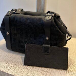 Salvatore Ferragamo Boston Bag & Wallet Bundle